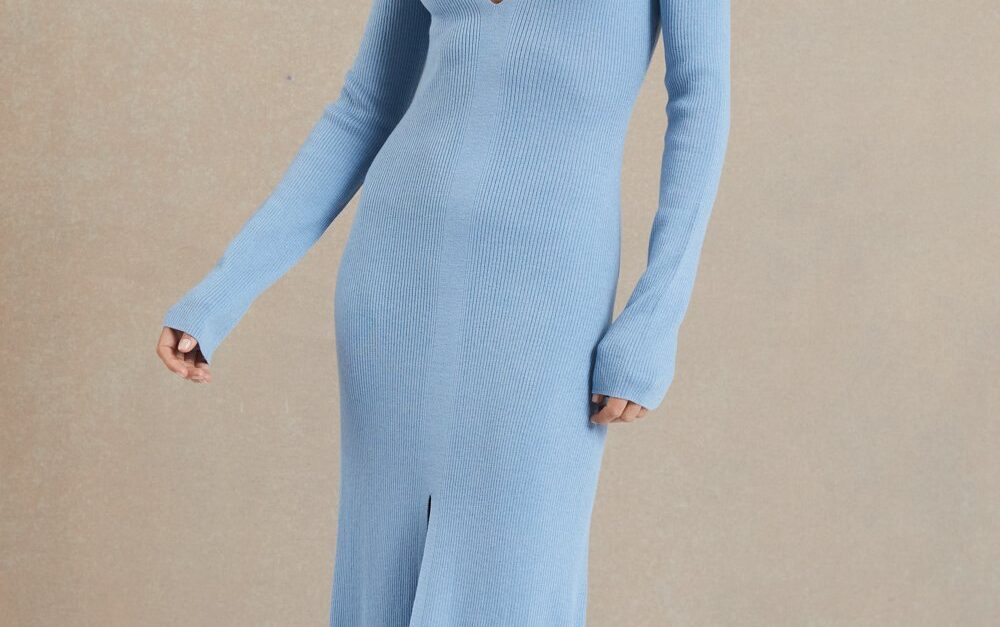 bec and bridge freya knit dress Bec + Bridge Freya Long-Sleeve Knit Maxi Dress Rent a Dress