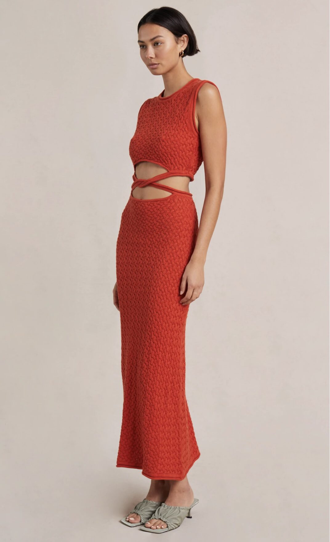 bec and bridge effie knit cut out dress + – Rent a Dress sweep train prom dresses