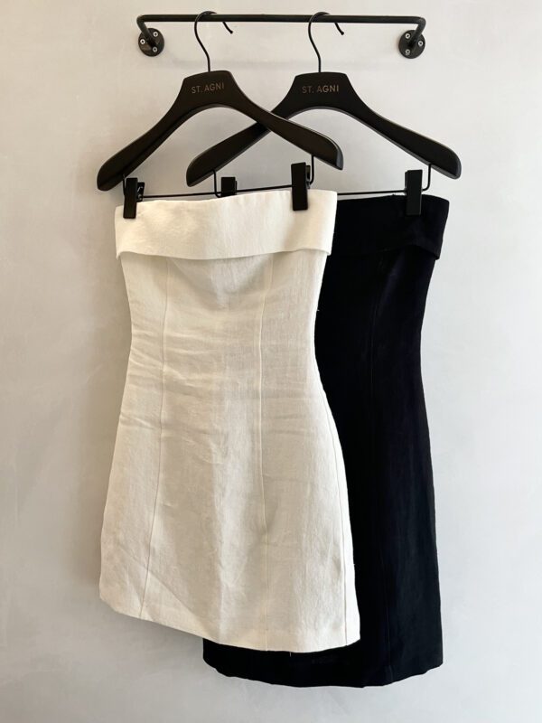St Agni Fold Linen Dress