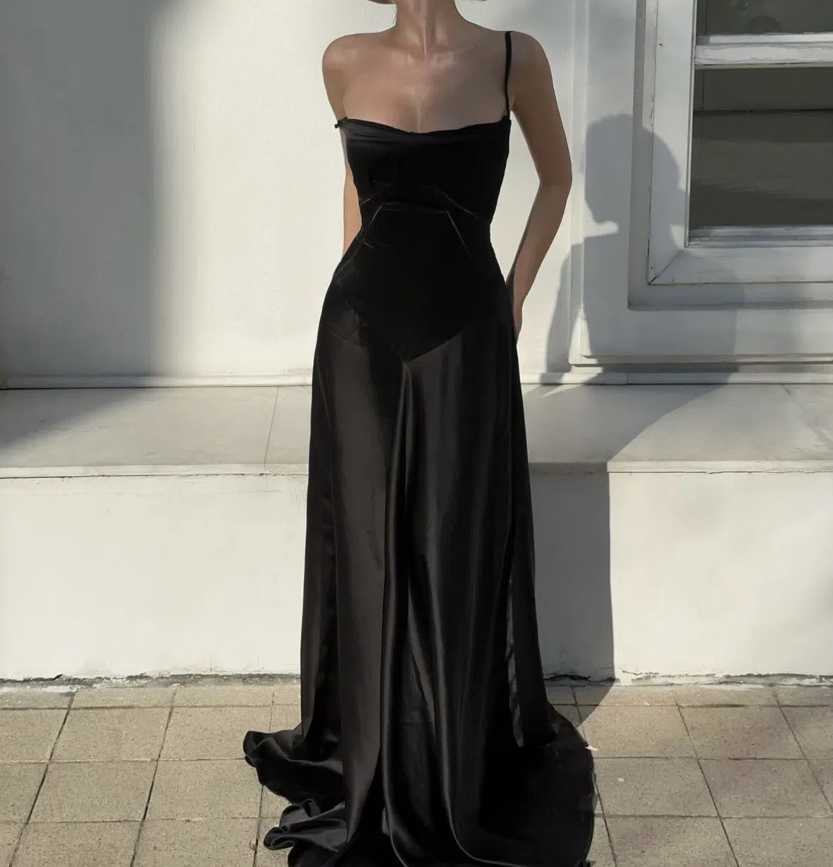 cream lace prom dress KissProm Mermaid Sweetheart with Detachable Sleeves, Champagne / 10 LOW AVAILABILITY Color:SLATE BLUE Complete with a thigh Strapless Beaded Mermaid Dress