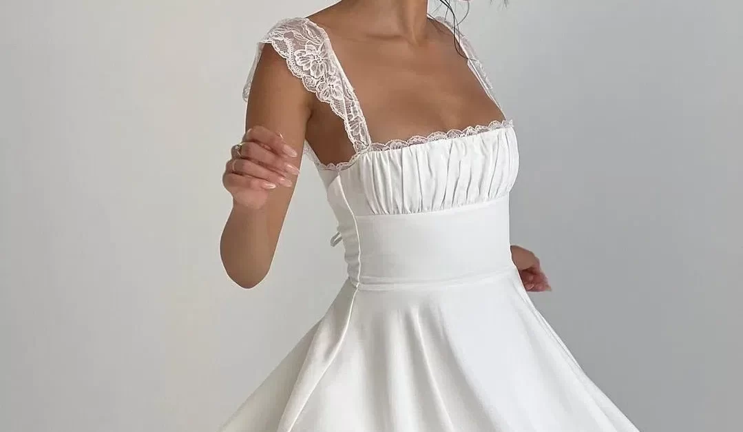 House of CB Kaia Ivory A-Line Mini Dress – Rent a Dress