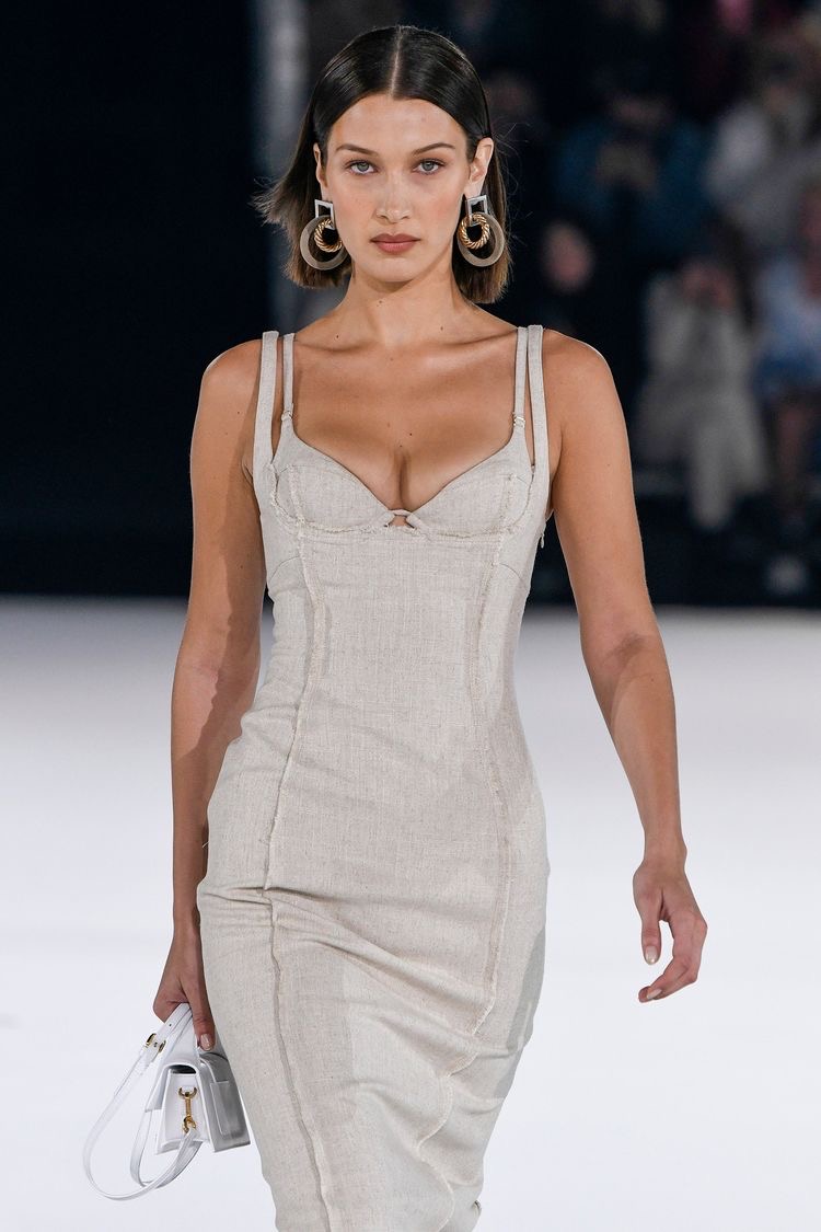 jacquemus dress JACQUEMUS Draped crepe midi dress