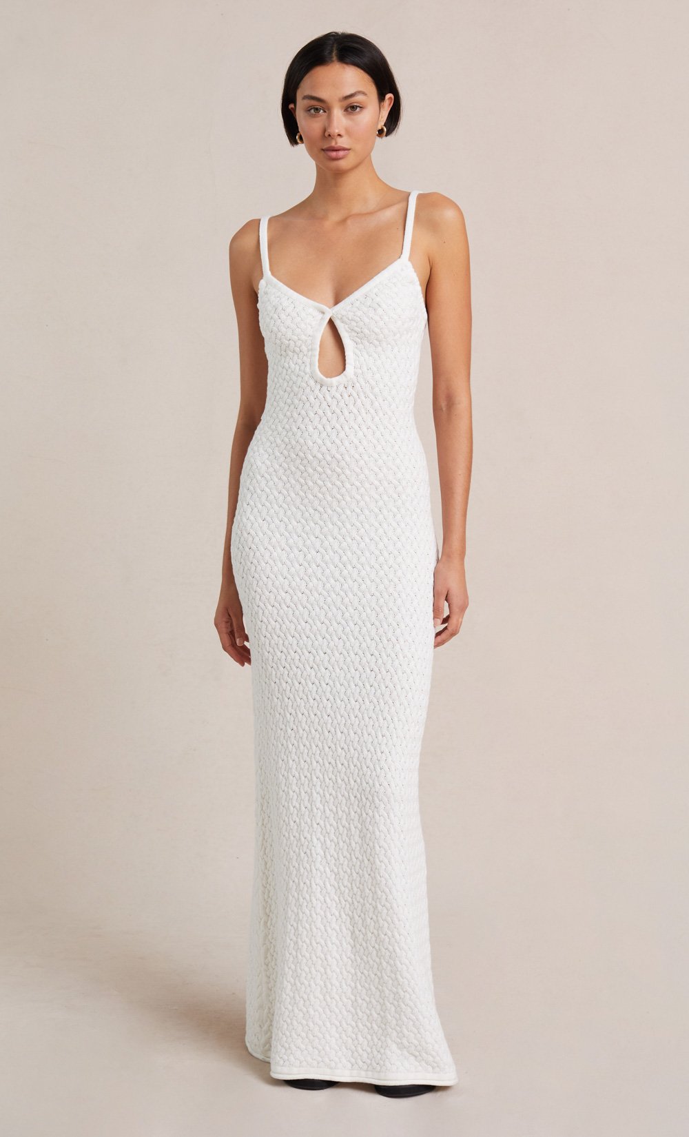 bec and bridge white dress THE DREAMER MAXI - IVORY the Dreamer Square Neck Dress is an easy to wear formal style that flatters all silhouettes bec and bridge white dress