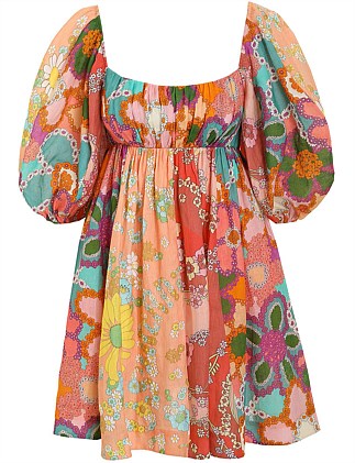 575-The Lola Panelled Mini Dress 2