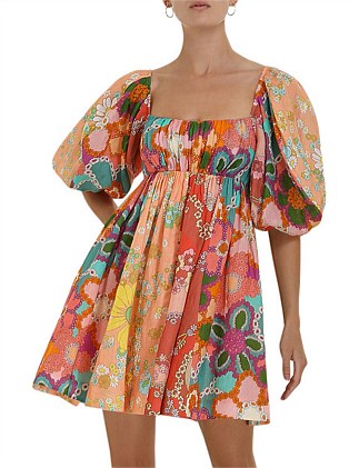 575-The Lola Panelled Mini Dress
