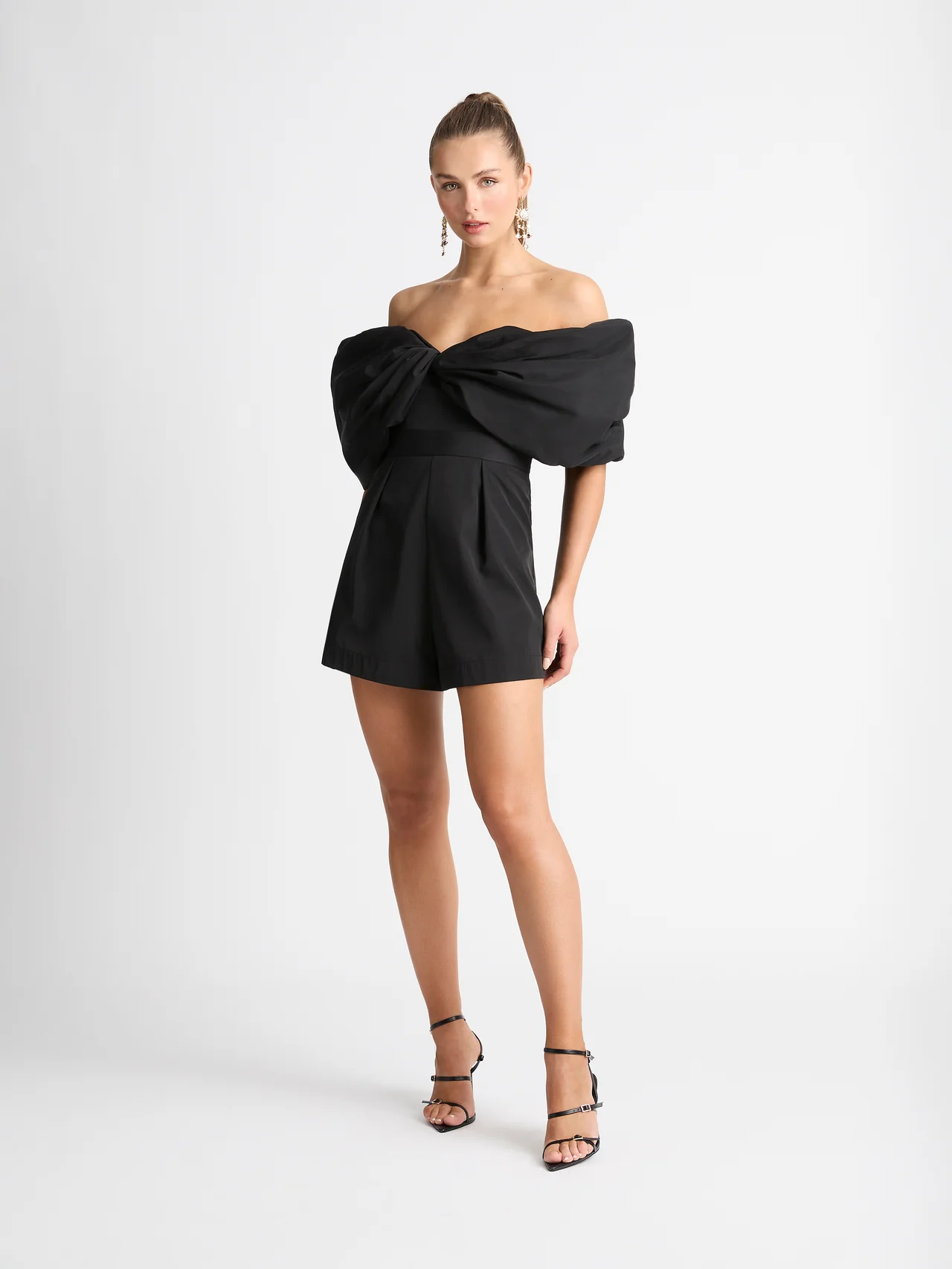 593-1004926 PARISIAN PLAYSUIT BLACK STAS 1