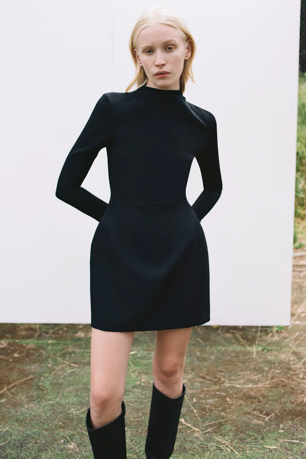 camilla and marc long sleeve mini dress Camilla And Marc Black Gordon Mini Dress