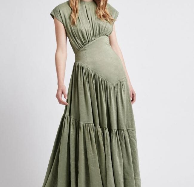 aje reflection midi dress Reflection Dress by Aje for Hire