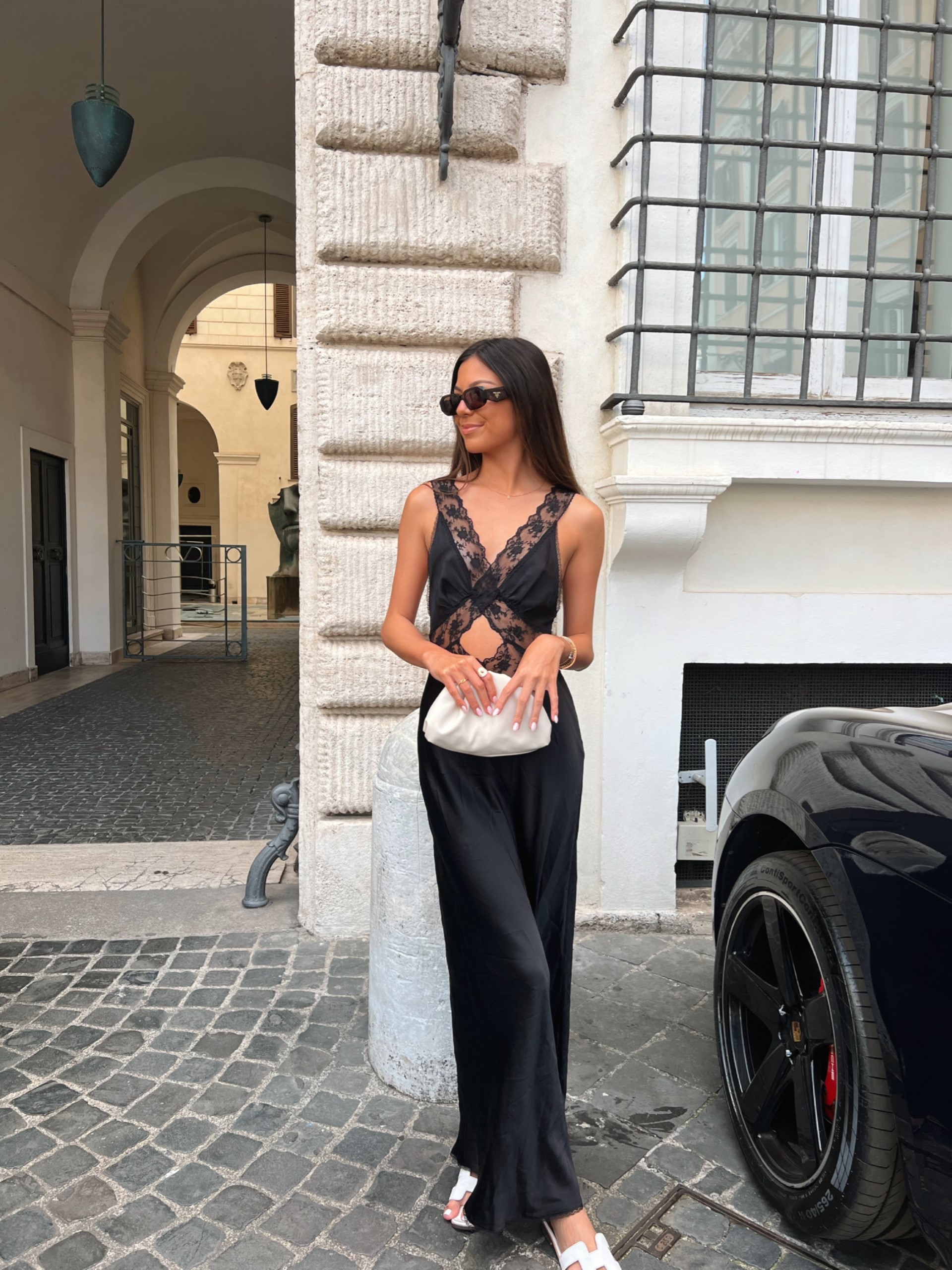 sir the label aries cut out dress SIR the Label Aries Cut Out Gown Chocolate A Chocolate cut out maxi dress featuring contrast floral lace cut-out detail through front to accentuate the waist. Bias cut silk satin softly skims