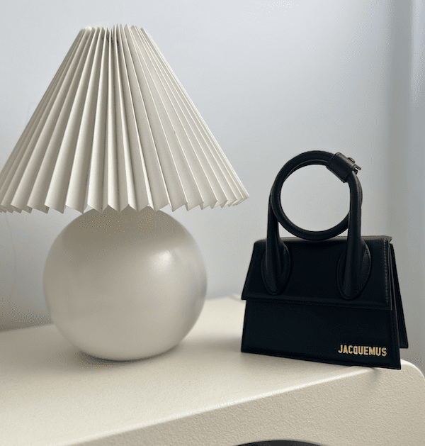 Jacquemus Le Chiquito Noeud Bag for hire.