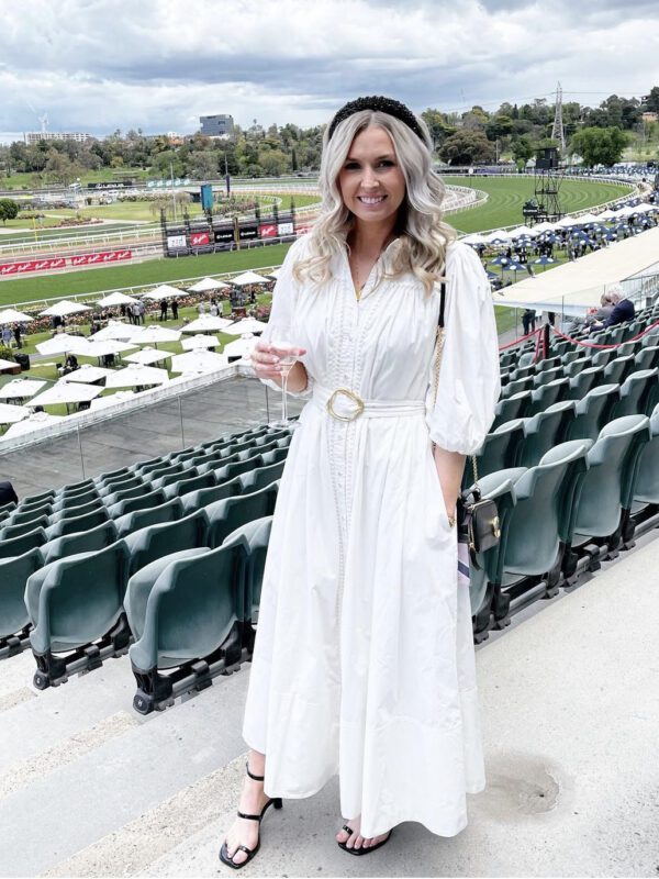 Aje Casabianca White Shirt Dress