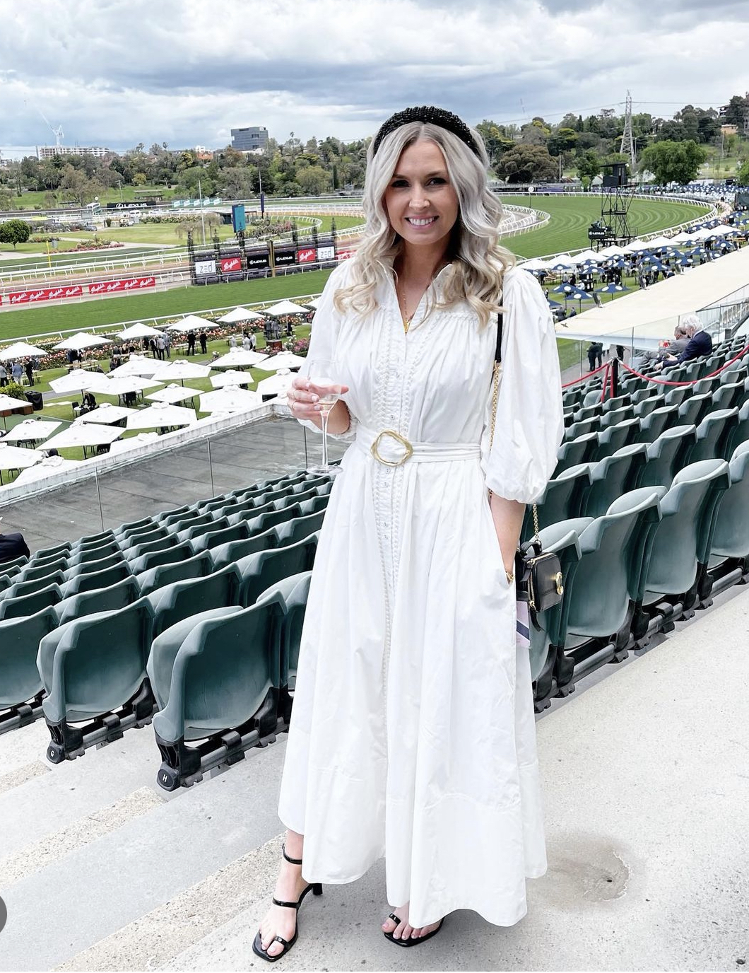 Aje Casabianca White Shirt Dress