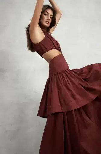 Aje Caliente Cut Out Dress for hire.