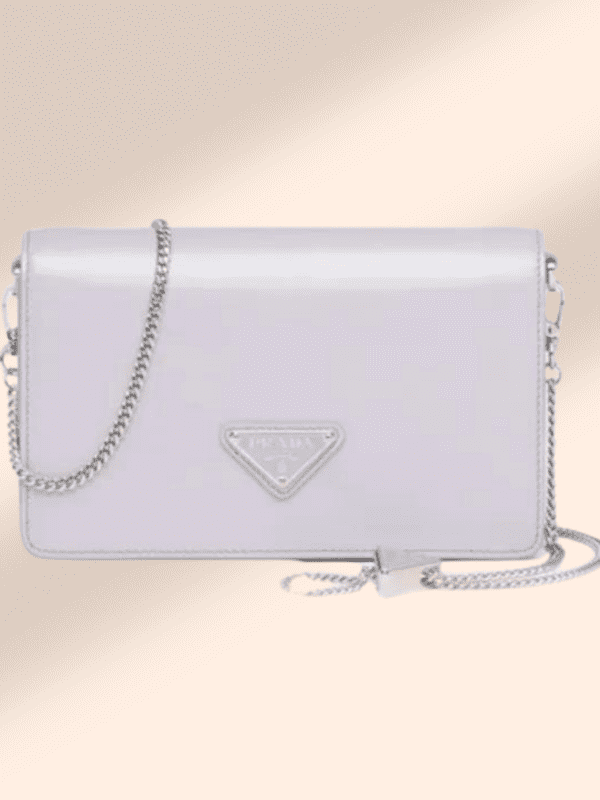 Prada Wisteria Bag for hire. Designer bag for rent.