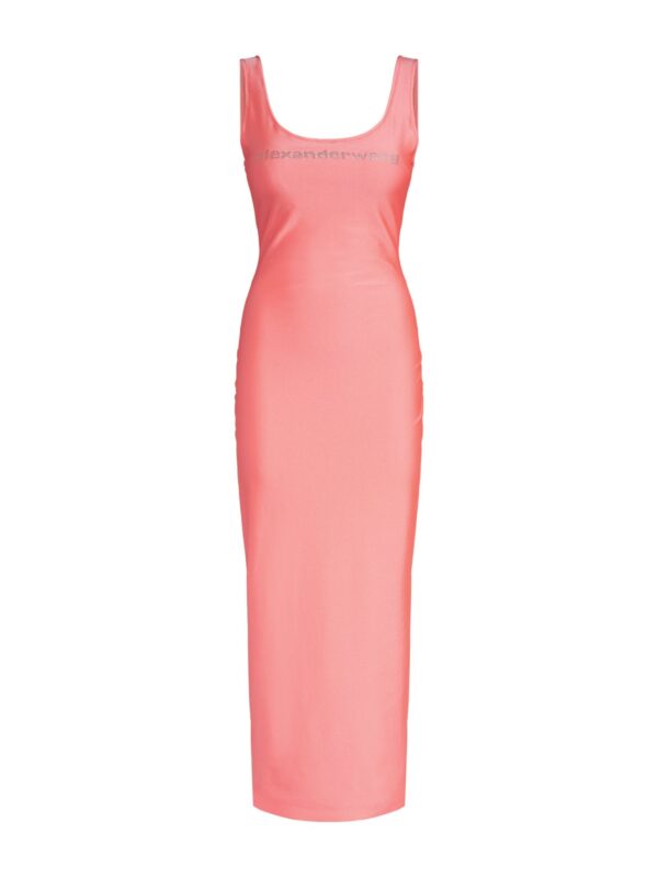 Alexander Wang Crystal-Embellished Midi Dress for hire