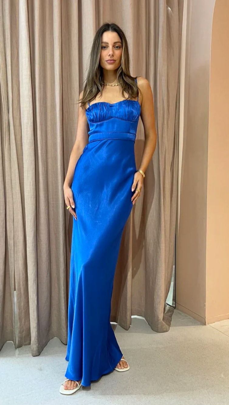 Shona Joy Oliviera Ruched Maxi Dress for hire