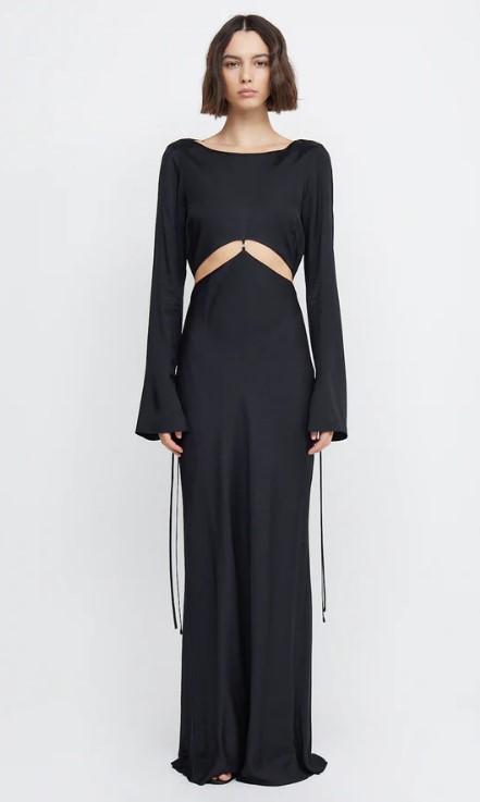 Bec + Bridge Diamond Days Long Sleeve Cut Out Maxi Dress – Rent a Dress