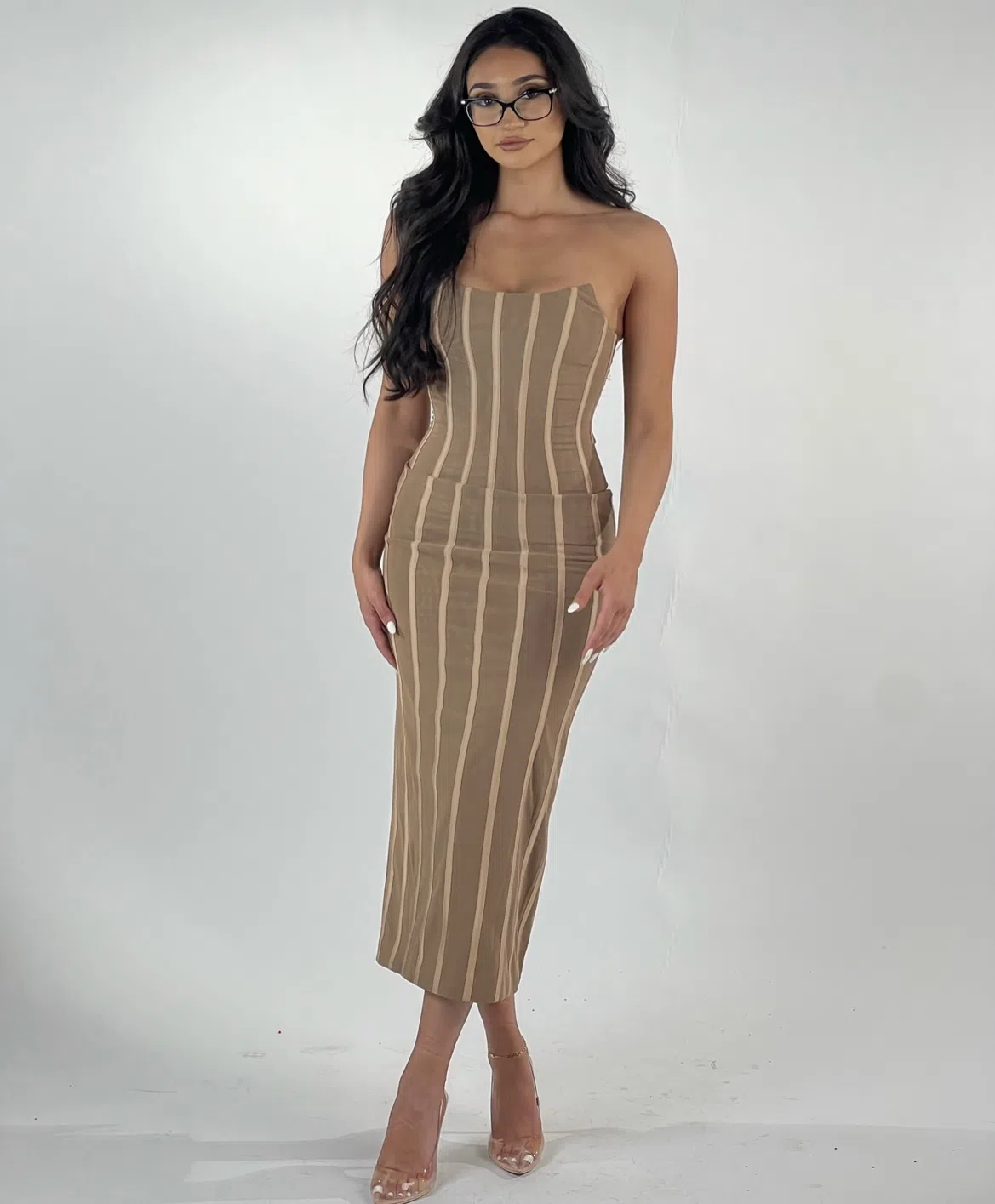 Misha Collection Zoe Midi Dress for hire