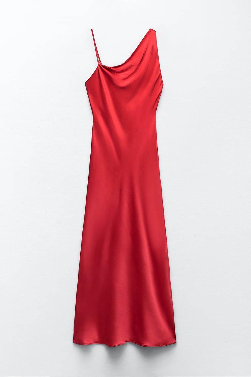 zara red dresses Zara Puff Hem Red Mini Dress by Zara