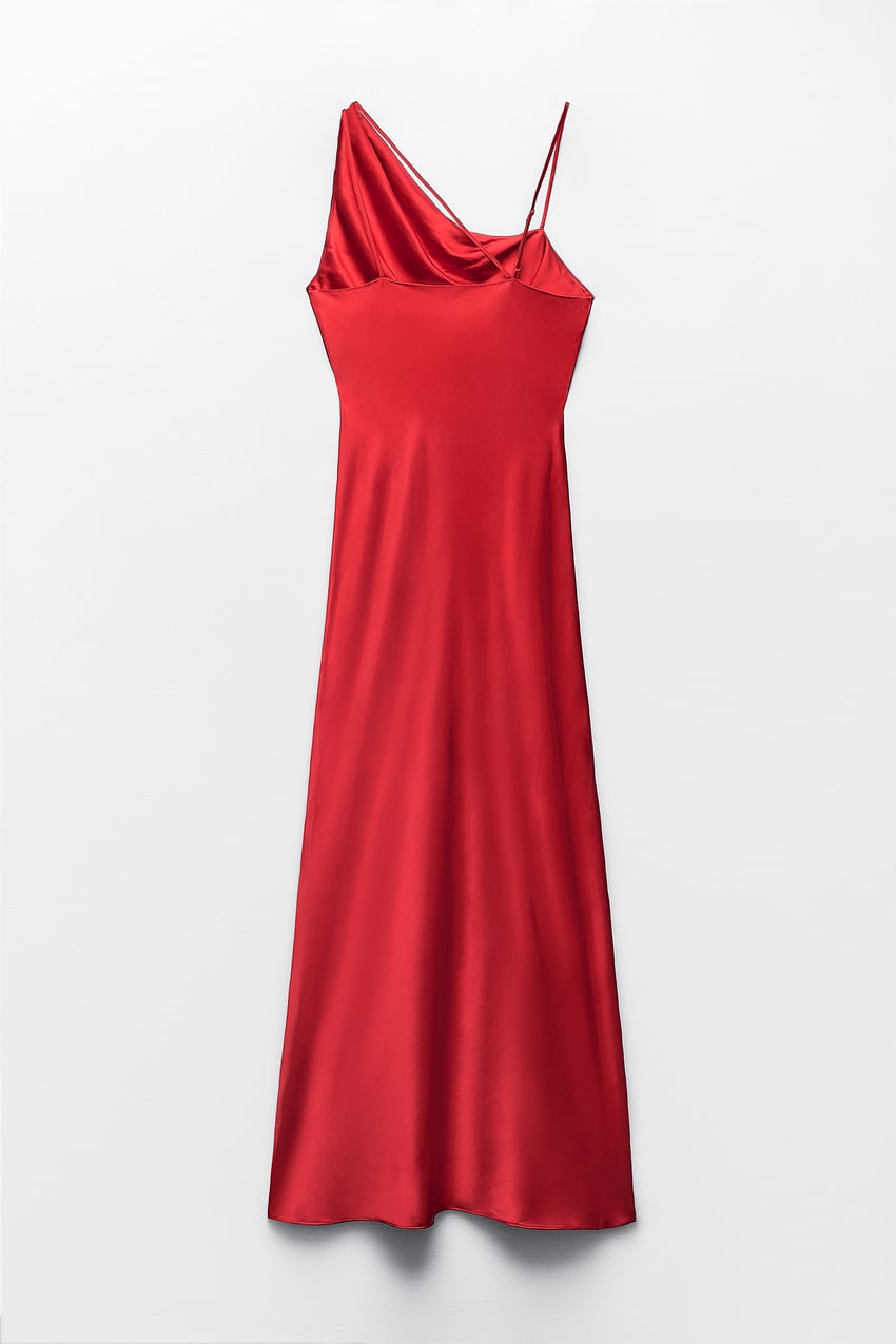 red silk zara dress FOR SALE