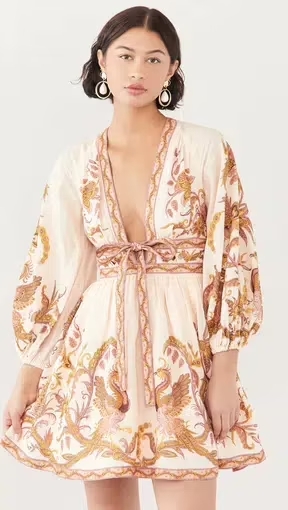 zimmermann zinnia bow cut out short dress Zimmermann | Dresses | Zimmerman Zinnia Bow Cutout Short Dress White