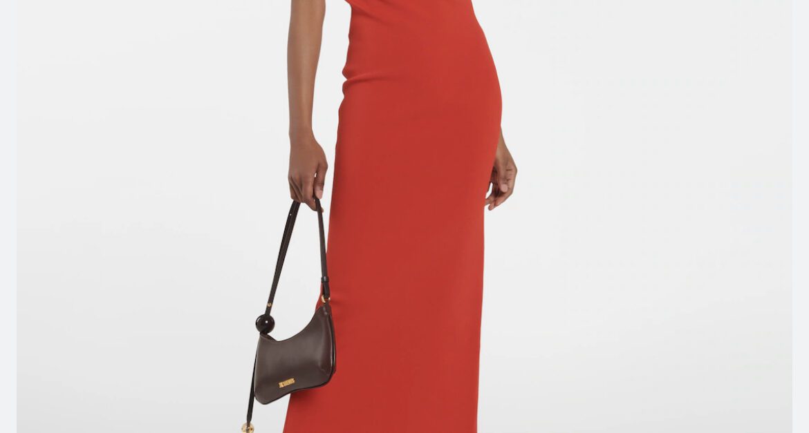 jacquemus la robe maille alca maxi dress Jacquemus La robe maille Alca - Black
