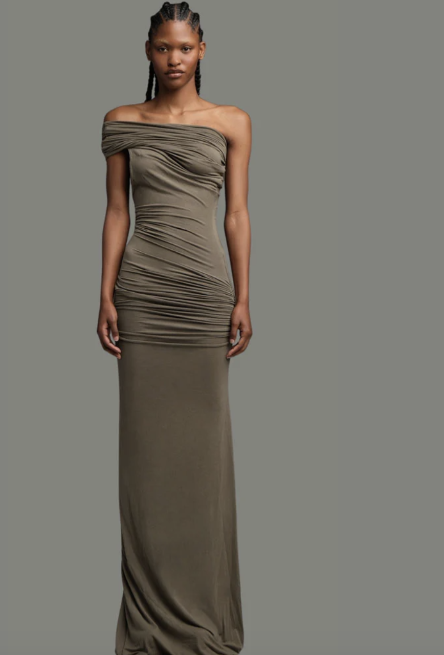 entire studios brown dress ENTIRE STUDIOS Dress Brown Viscose, Brown / M