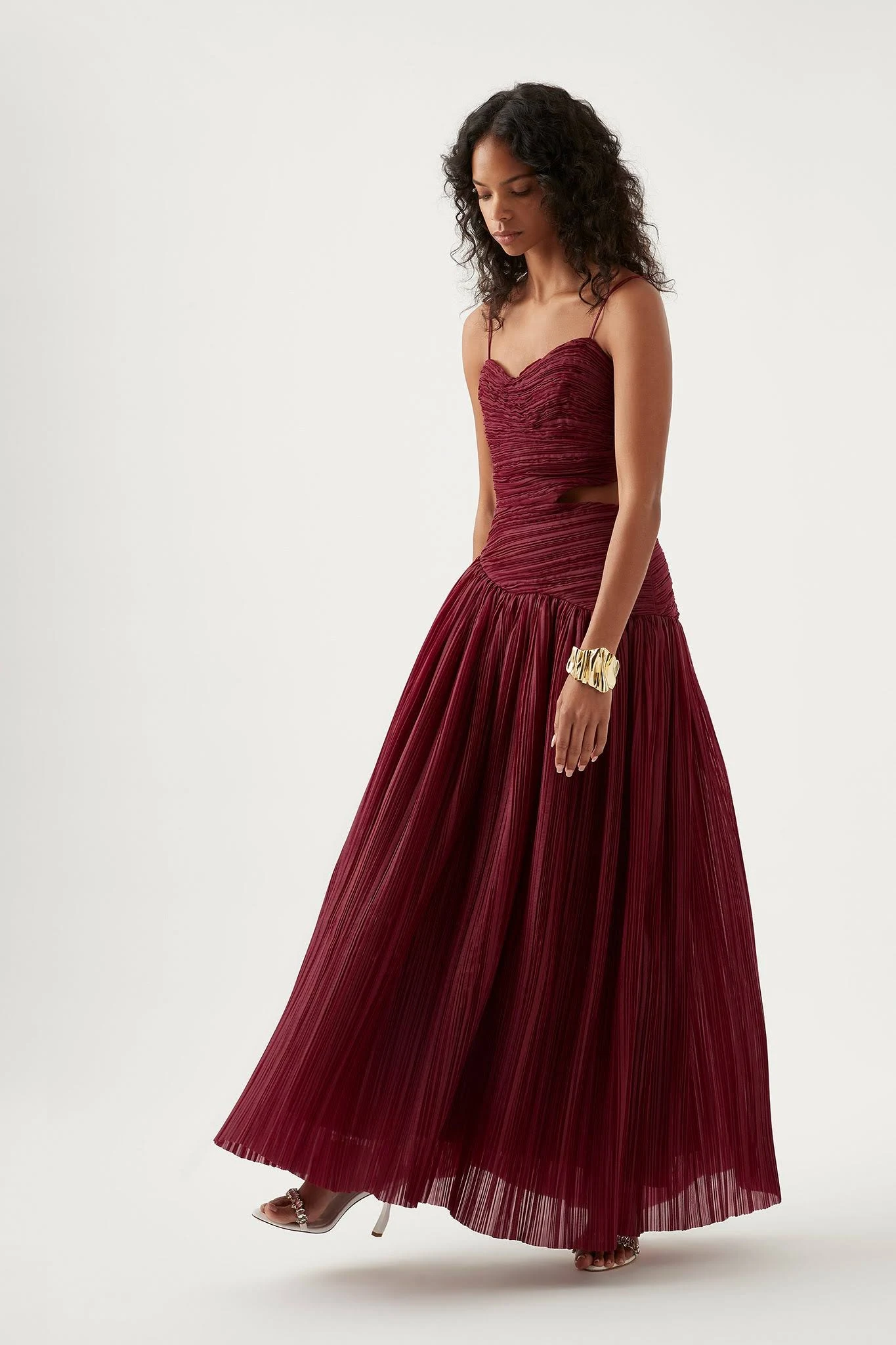 aje laurier wave maxi dress Aje Laurier Wave Maxi Dress Rent a Dress