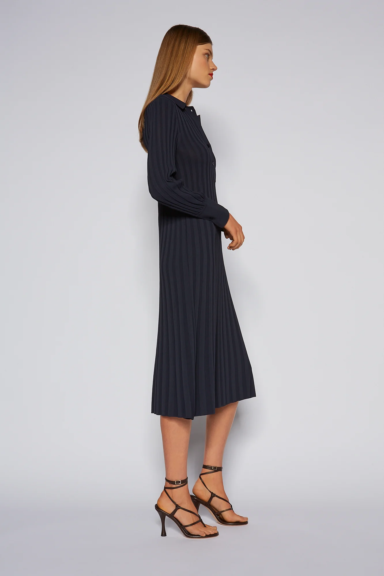 scanlan theodore pleated rib dress Classic lines. The Pleated Rib Cross Front Dress. Available in boutiques and online. #scanlantheodore #scanlantheodoresummer2020