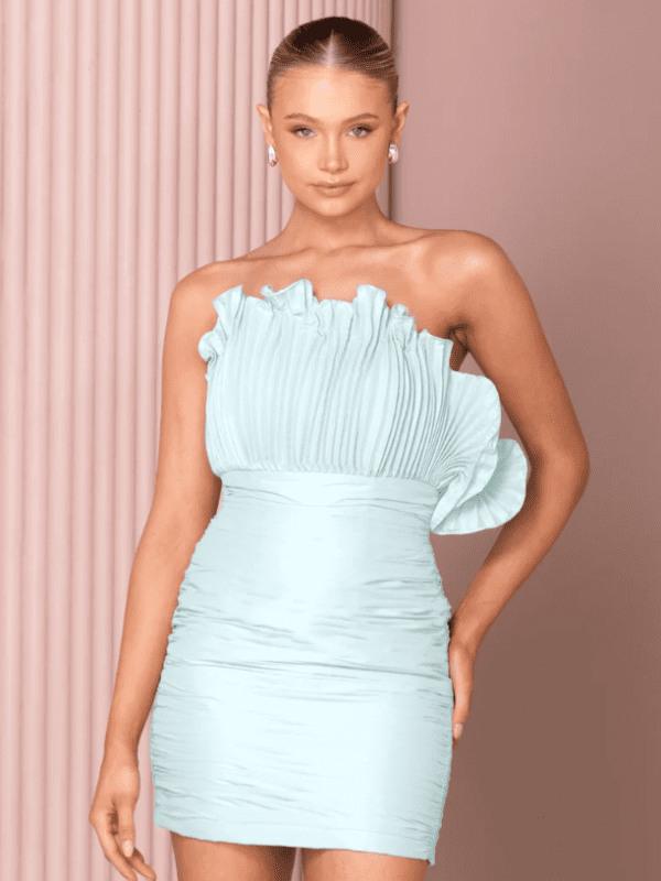 1550-az3 hartlen mini dress