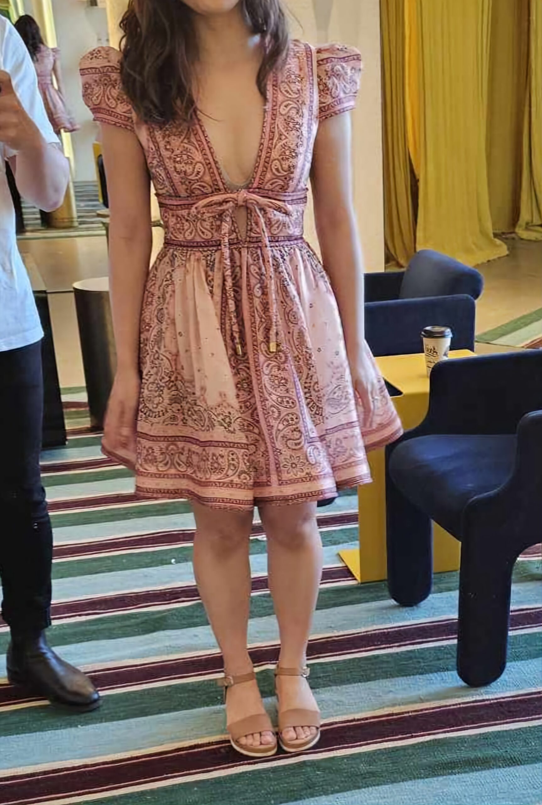 zimmermann pink bandana dress Zimmermann Matchmaker Pink Bandana Mini Dress
