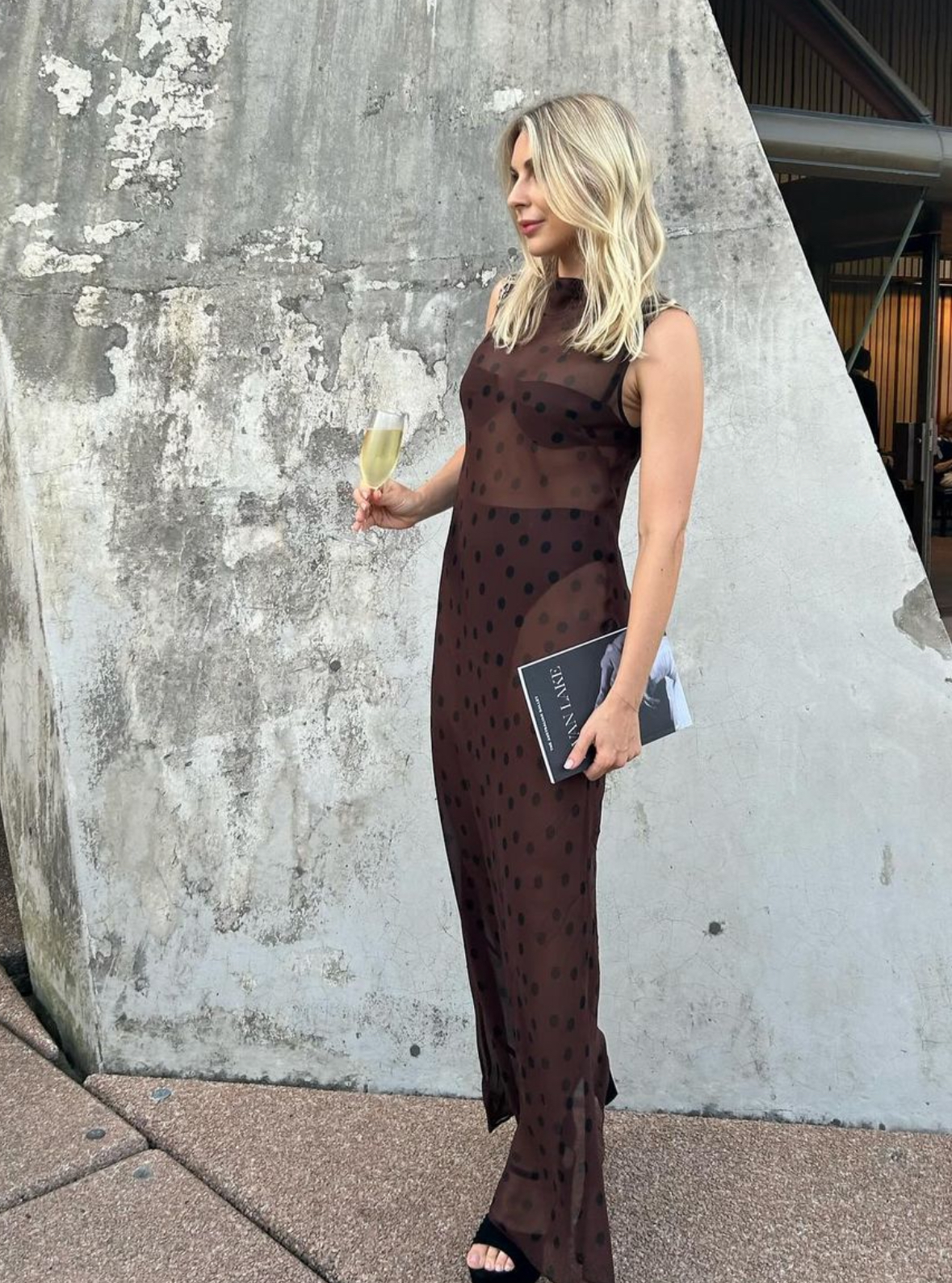 bec and bridge sheer dress A Maxi Moment | The effortless Drew Split Gown by Bec + Bridge | Crafted from a sheer silk print fabric in a flattering silhouette