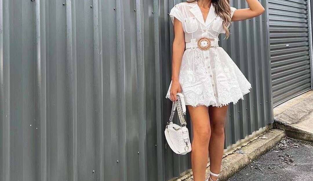 zimmermann postcard embroidered dress Zimmermann Postcard Embroidered Mini Dress – Rent a Dress
