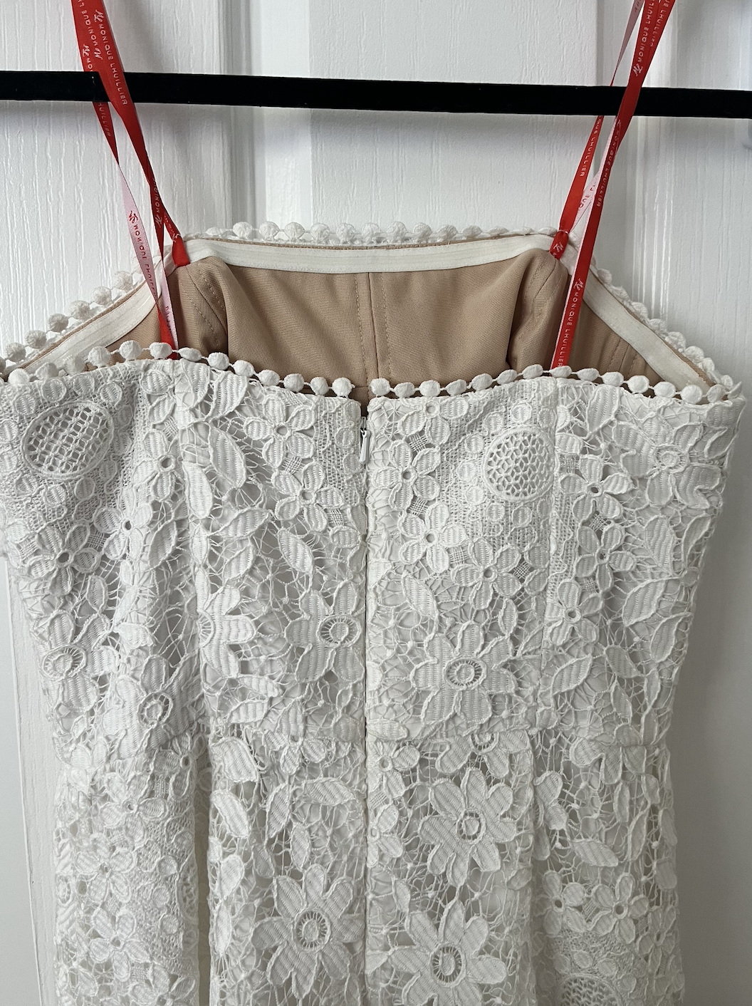 back of the dress