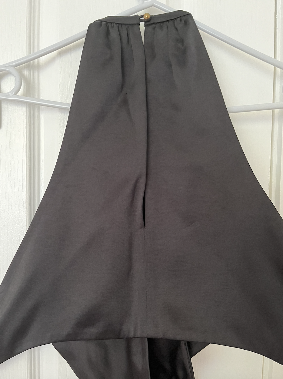 back of the dress