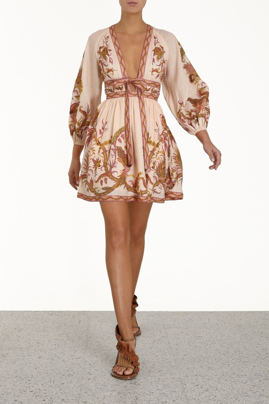 chinese designer dresses Suni Bespoke Dress Designer’s Notes Goldwork II smarttag_size_in_stock:        10 COLOR:WHITE/NAVY Rasta Imposta Champagne Dress