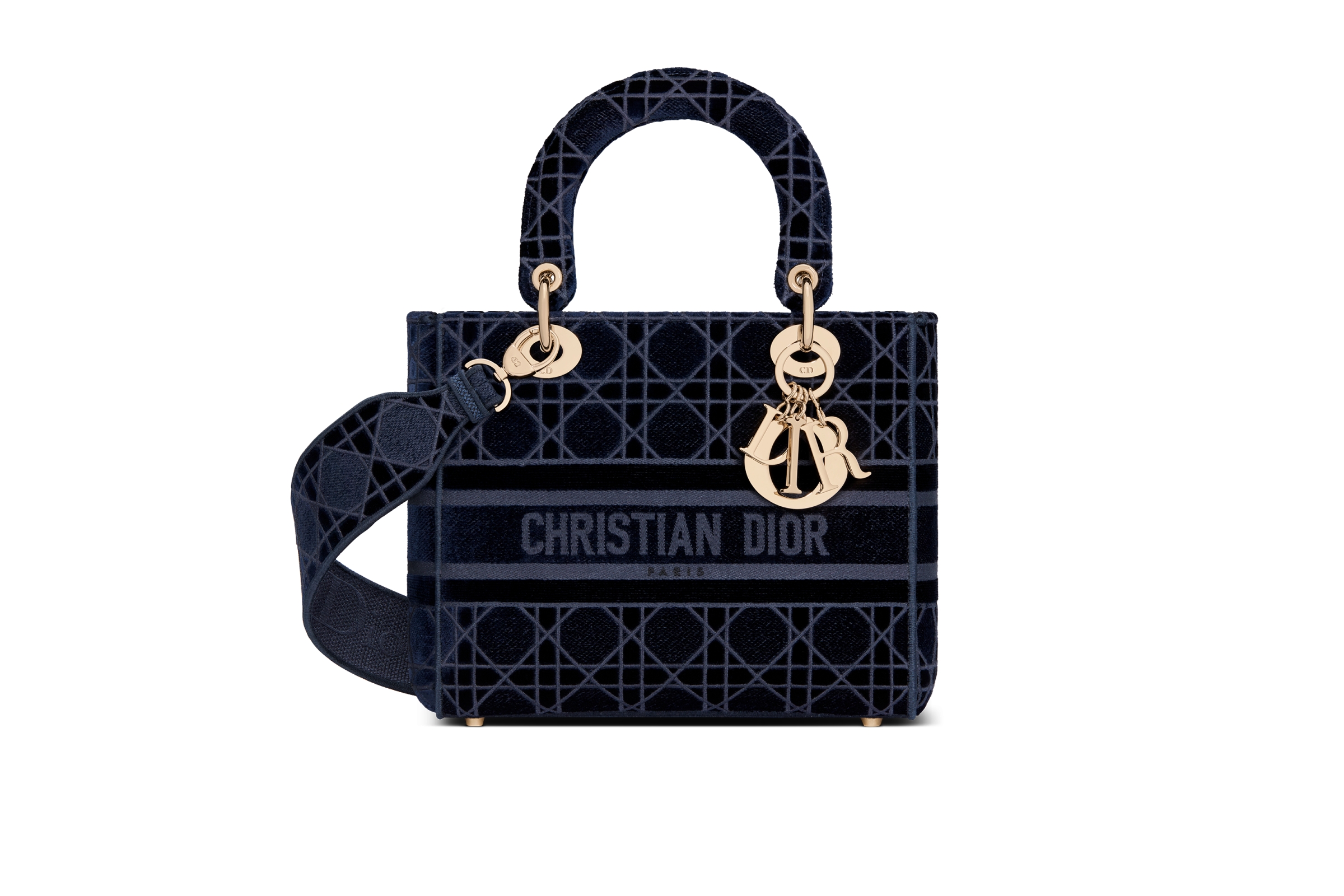 2059-DIOR LADY-DLITE-VELVET BLUE