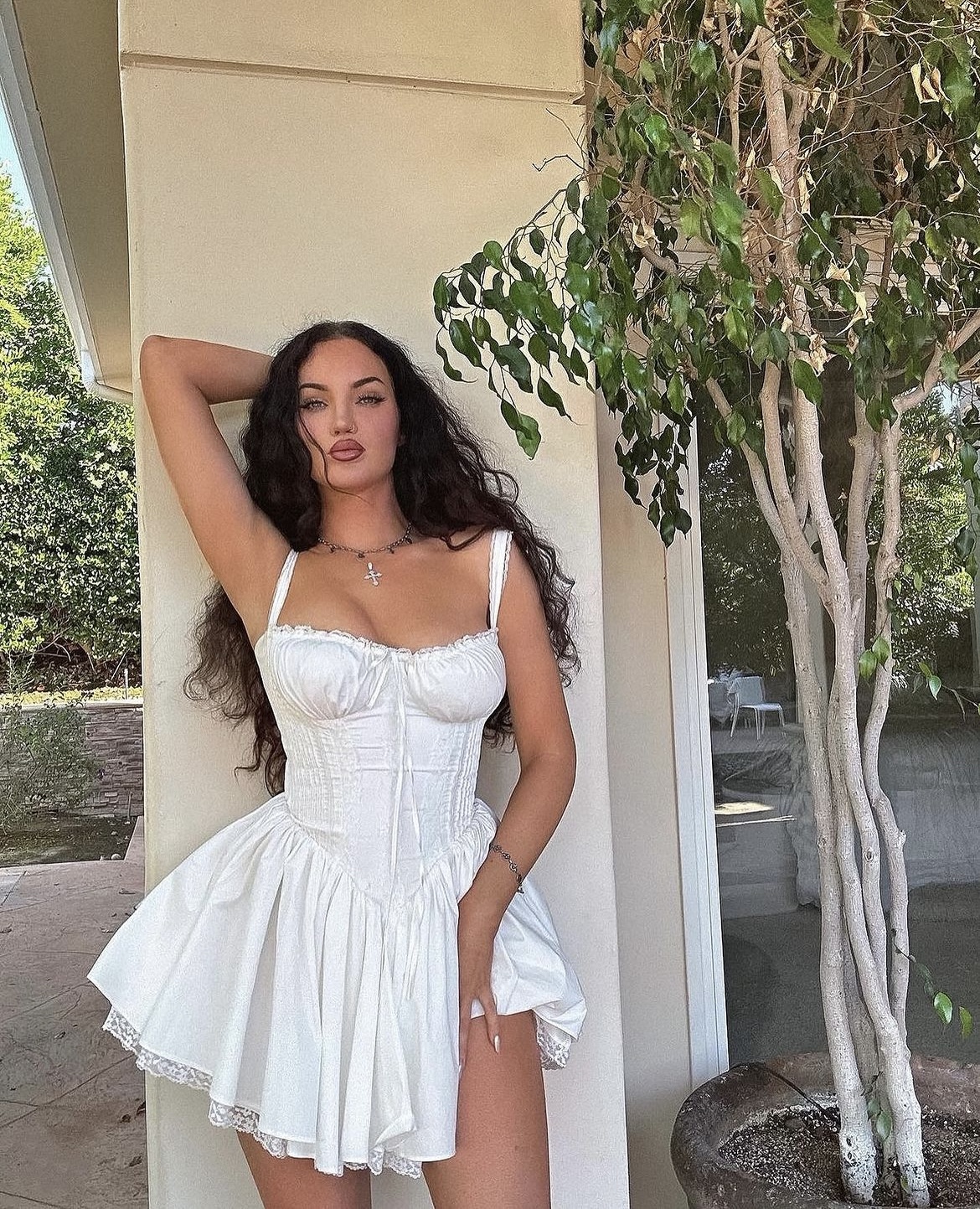House of CB PIETRA WHITE CORSET DRESS – Rent a Dress