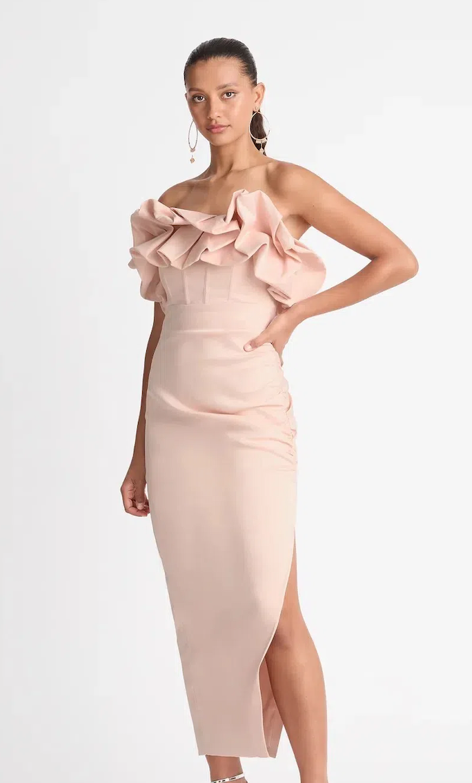 queen of hearts bodycon dress Sheike – Rent a Dress formalevents short tight blue dresses Color:Lilac Haze cinching details