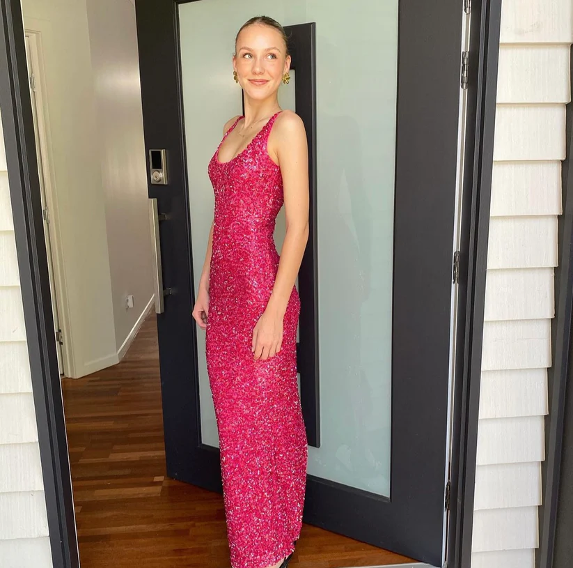 nbd janhvi maxi dress in hot pink Another gorgeous newbie Introducing the NBD Janhvi Maxi Dress in Hot Pink   We can't wait for you to wear her! Available to hire in size XS  Book  now so you