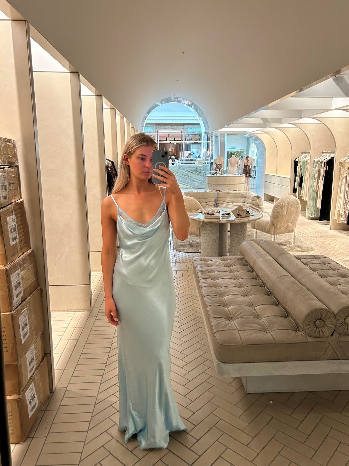 bec and bridge backless dress BEC + BRIDGE Cassis Drape Maxi Dress