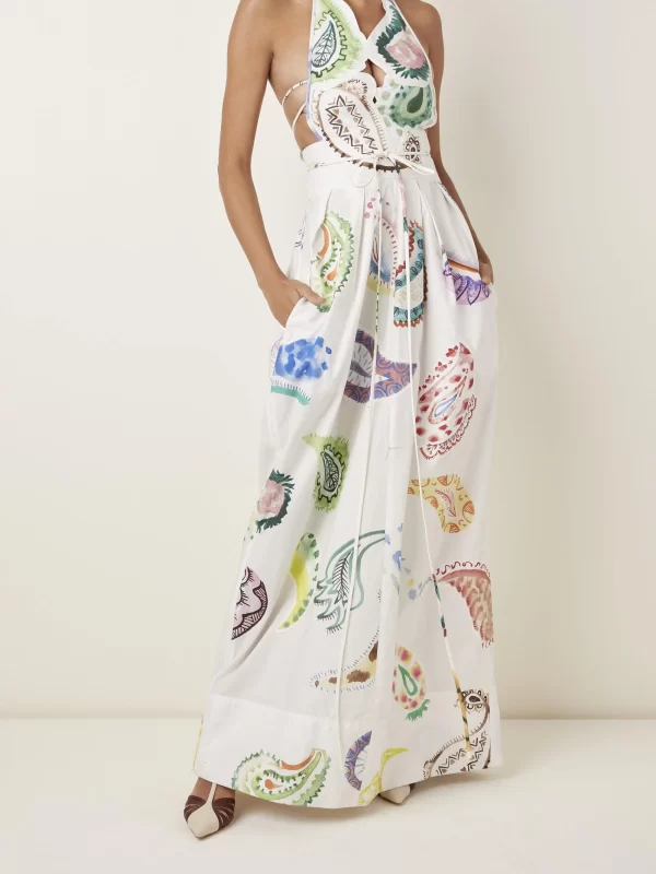 2759-rosie-assoulin-white-Paisley-print-Cotton-poplin-Halterneck-Maxi-Dress (1)