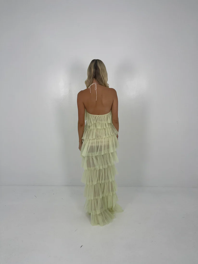 THE BAR LIMONCELLO HENRI GOWN IN YELLOW (SIZE US2)