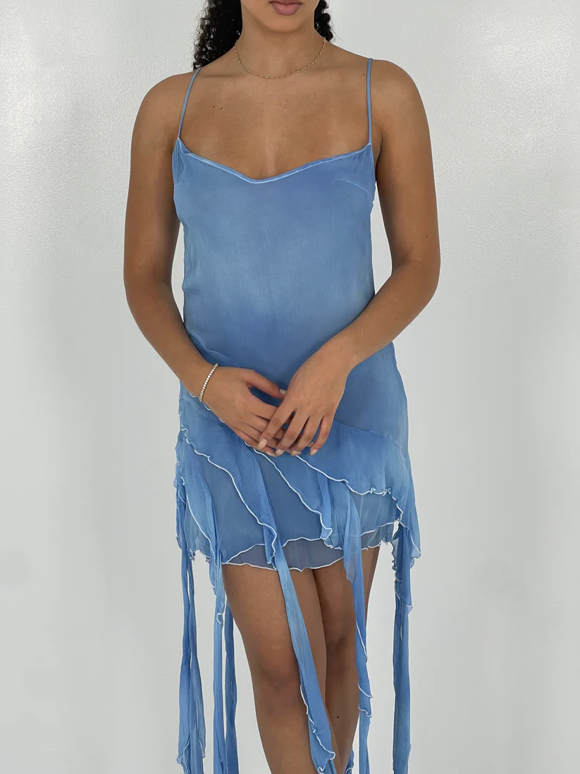 blue fire dress Eternal Flame Maxi Dress - Blue, Large | Hazel and Olive