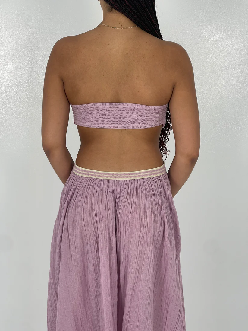 D'ARTEMIDE LILAC CHLOE DRESS IN PURPLE FOR HIRE