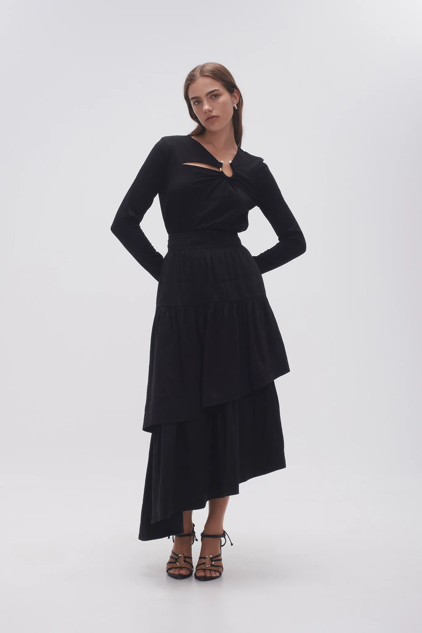 Aje Interlace Midi Skirt Photo