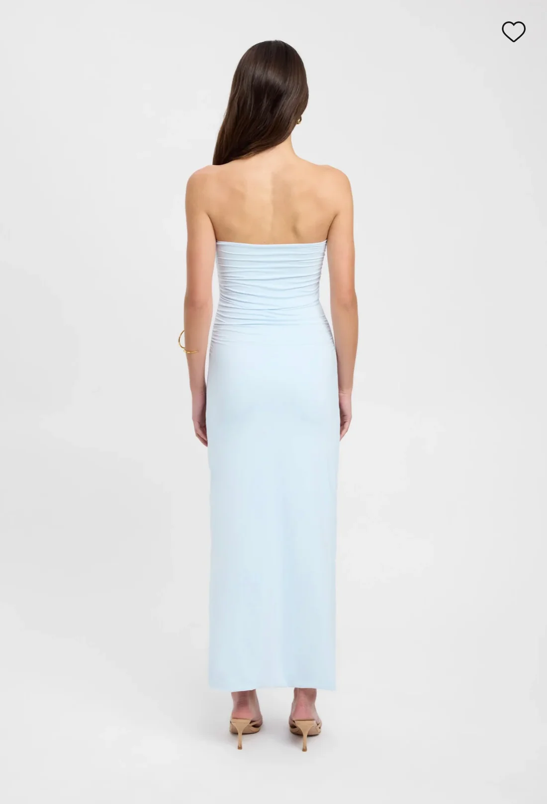 kookai blue strapless dress Kookai Blue Floral Dress Justine Strapless Dress KOOKA Australia