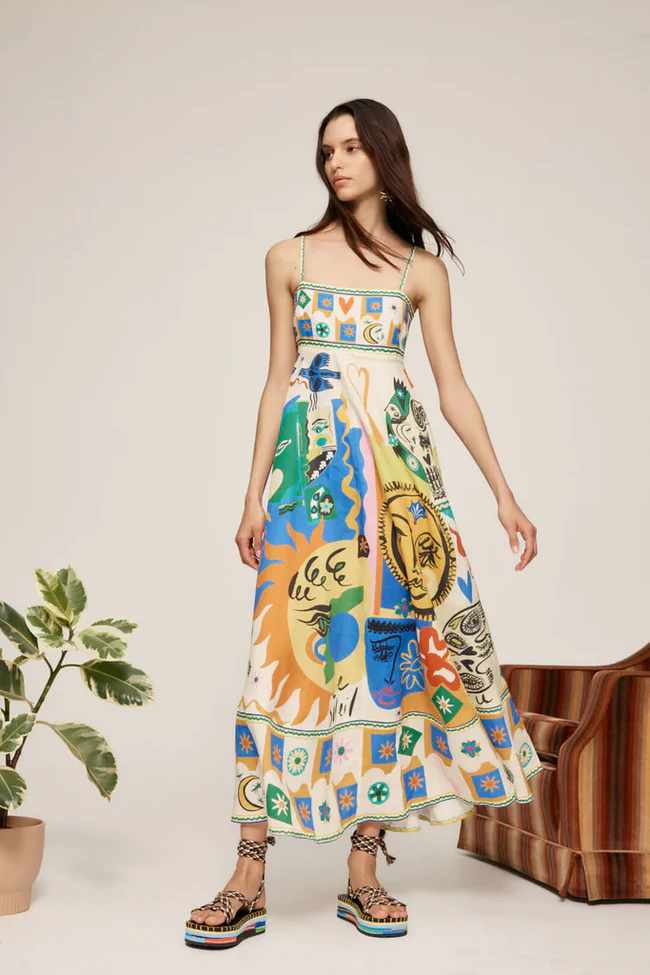 Alemais Soleil Sundress Hire