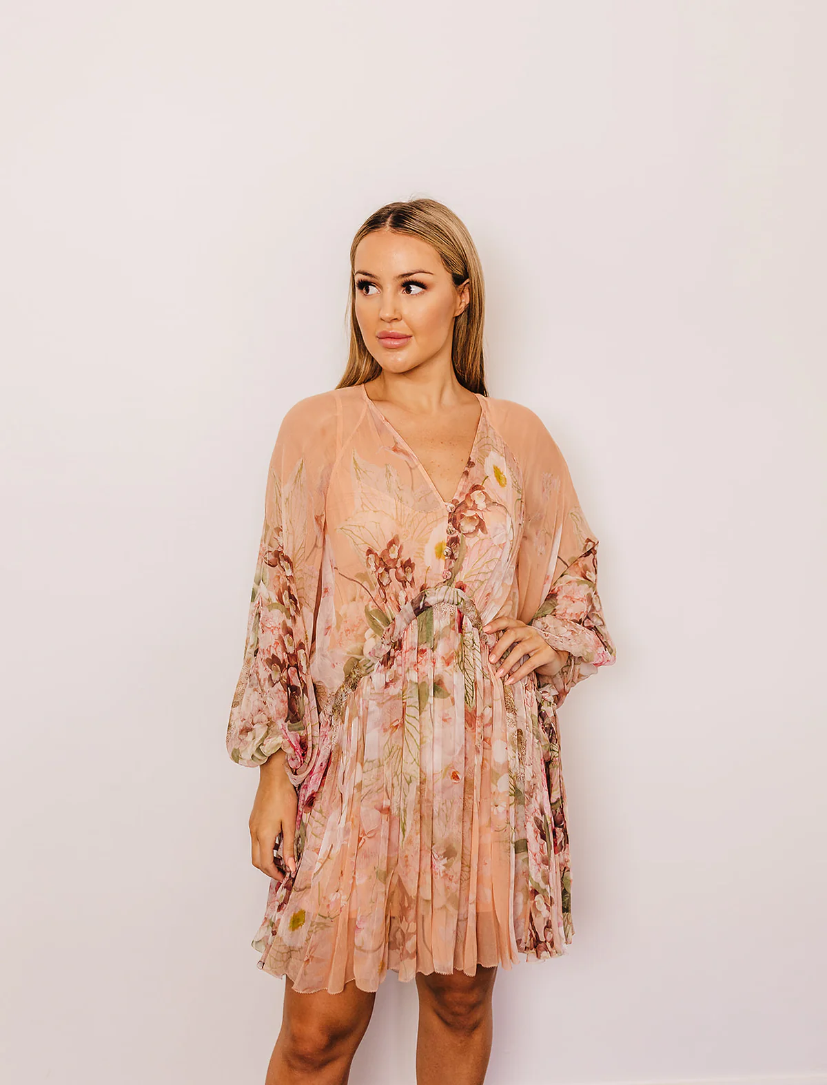 Zimmermann Dancer Drawn Mini Designer Dress Hire