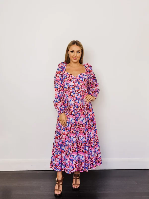 Steele Zea Wild Blossom Designer Dress Hire